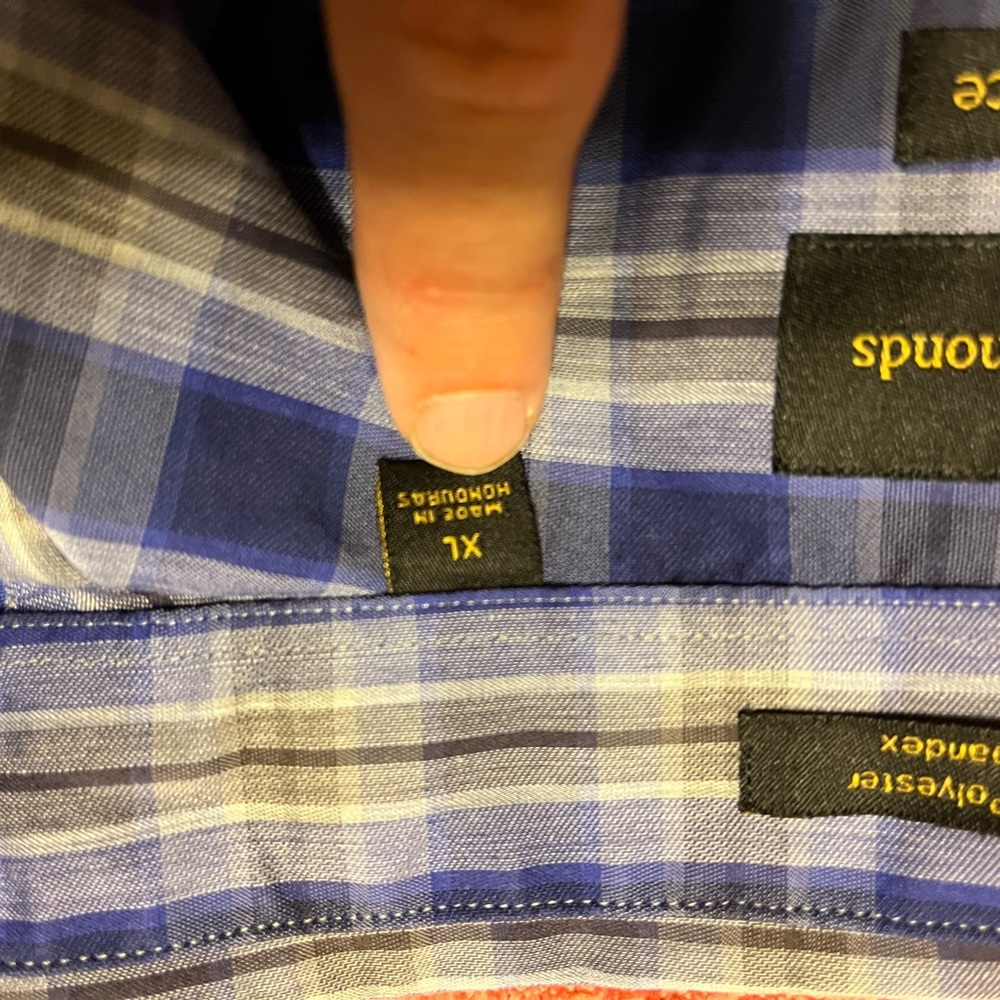 Allen Edmonds Performance Fabric Button Down, Xl - image 3